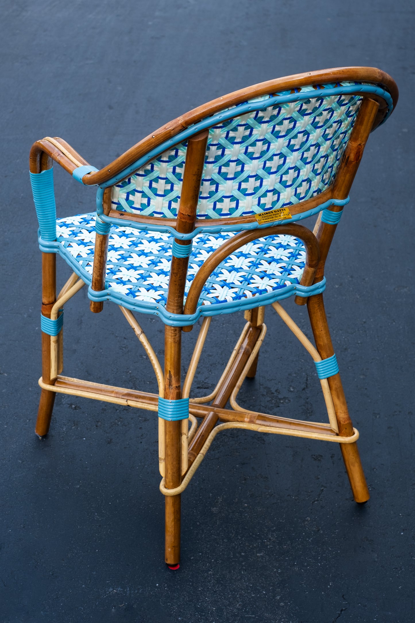 Tuileries Armchair - Vegas Blue