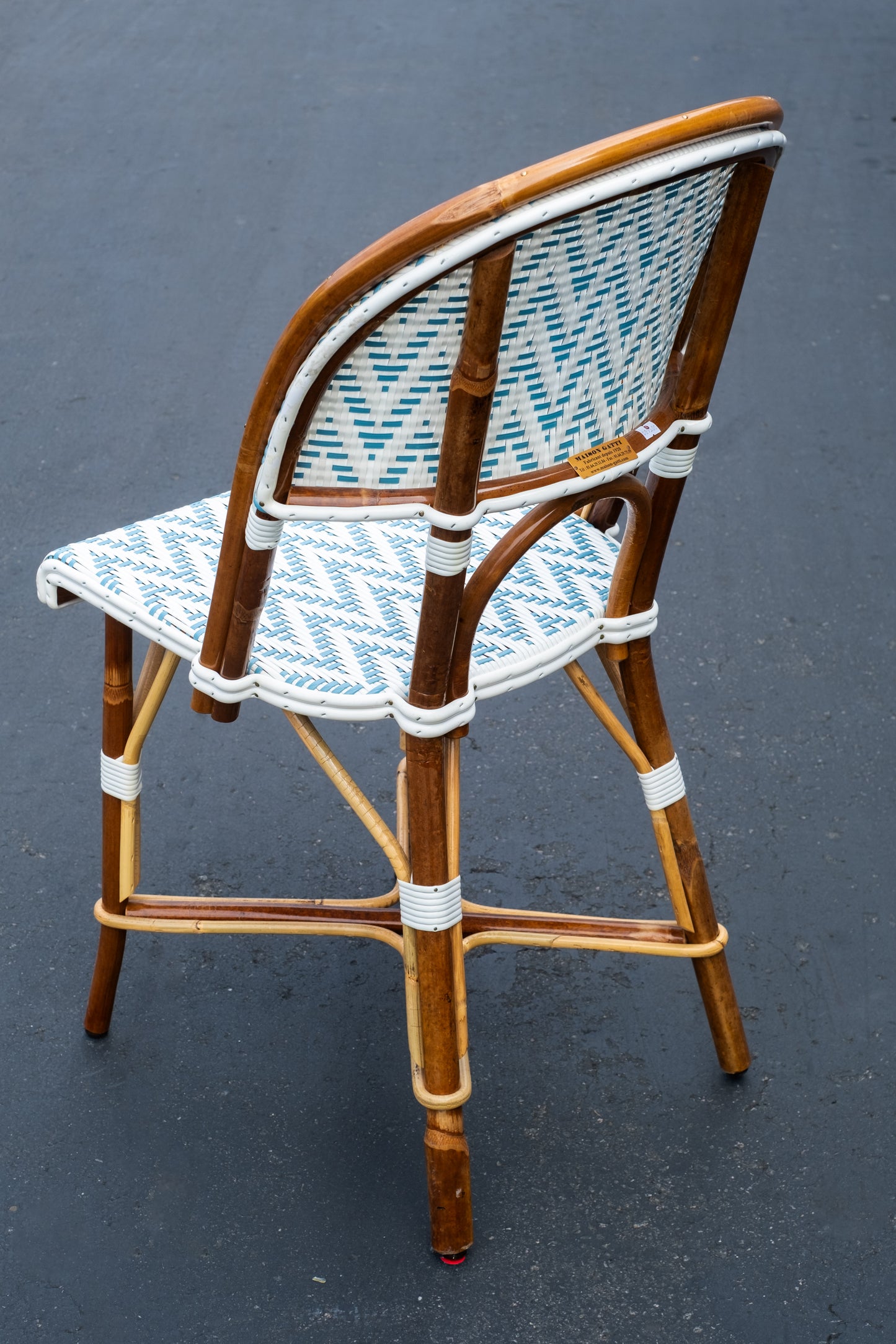 Tuileries - Double Chevron Blue