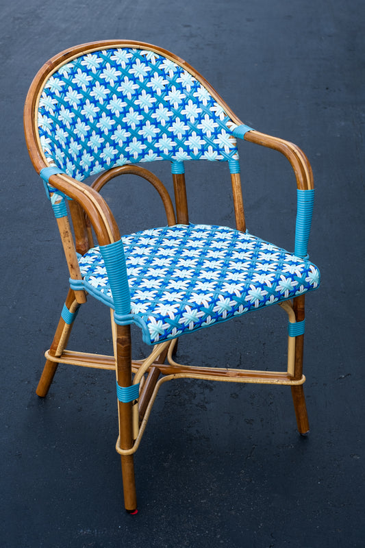 Tuileries Armchair - Vegas Blue